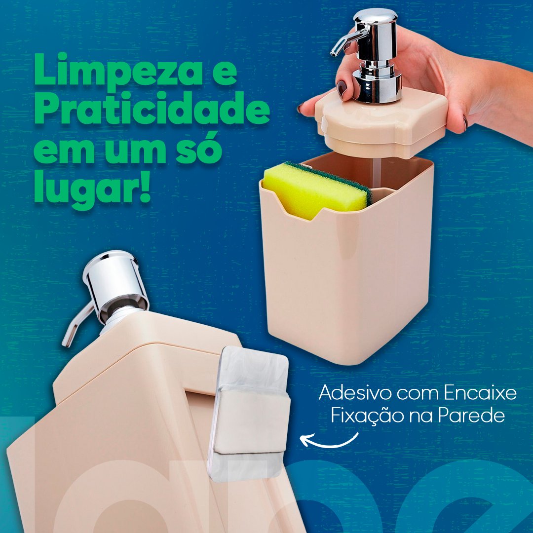 LapeShopp's tweet photo. 🧼💫 Limpeza e praticidade em um só lugar! Conheça nossa dupla imbatível: o porta detergente + porta esponja. Acompanhe como esses aliados transformam a sua rotina de limpeza, mantendo tudo organizado e à mão. https://t.co/kF5WGX72ol