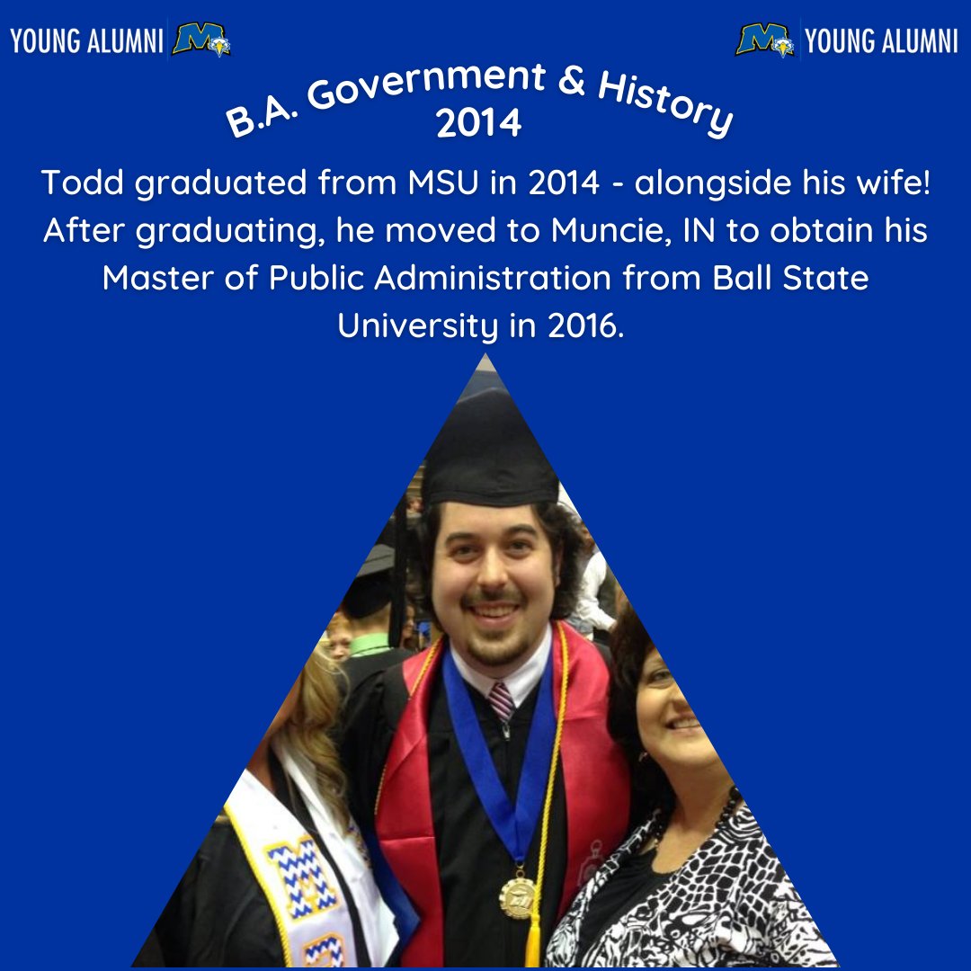 MSU_AlumniAssn's tweet image. 𝐘𝐨𝐮𝐧𝐠 𝐀𝐥𝐮𝐦𝐧𝐢 𝐒𝐡𝐨𝐮𝐭𝐨𝐮𝐭: Todd Blevins (&apos;14)