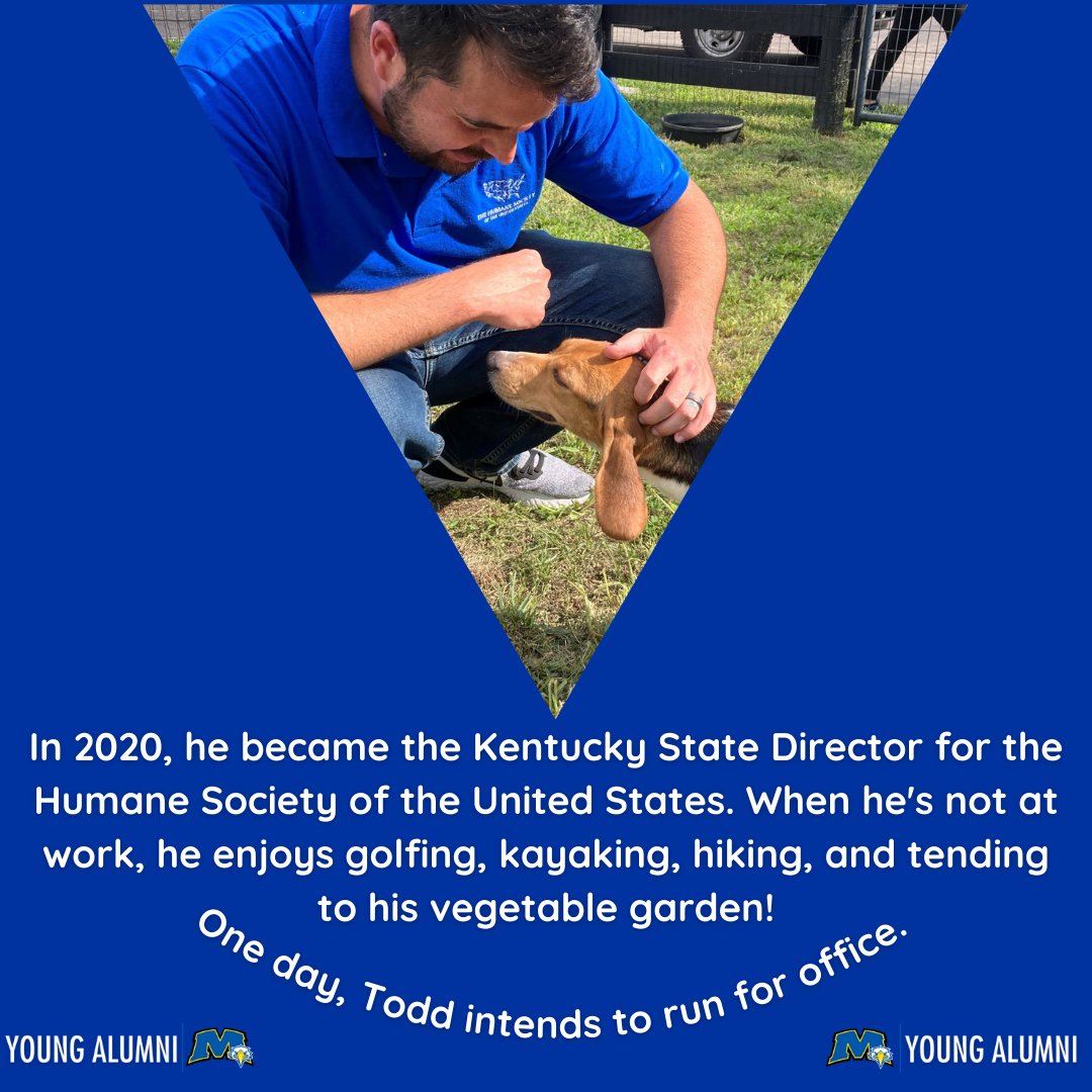 MSU_AlumniAssn's tweet image. 𝐘𝐨𝐮𝐧𝐠 𝐀𝐥𝐮𝐦𝐧𝐢 𝐒𝐡𝐨𝐮𝐭𝐨𝐮𝐭: Todd Blevins (&apos;14)