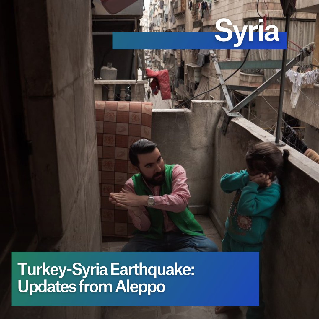 AVSIUSA's tweet photo. After providing aid in the immediate aftermath of the emergency, AVSI continues working in Aleppo to provide psycho-social support and essential items to people affected by the Turkey-Syria earthquake. Check out our article to learn more: https://t.co/qM49tDdp3B
#avsimiddleeast https://t.co/Zu3Y1cR4sU
