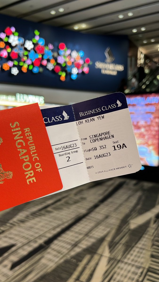 Thank you @SingaporeAir ! 🇸🇬🥰