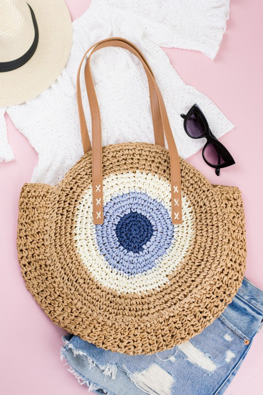 MerakiniSurf's tweet photo. Don't wait, shop our summer sale now and slay summer like a true fashionista! 🌞 - ChatGBT wrote this lol 

Evil Eye Beach Bag  $45.00 🛍️
Fast &amp; Free Shipping 📦 

Shop this look  https://t.co/MuHTqXchpO
#shopsmall  #ootd #summerstyle #sale #florida #california https://t.co/D6zpThabst