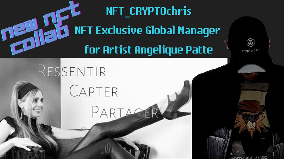 NFT_CRYPTOchris's tweet photo. X family I ask you for a little support for my new NFT artist (magnificent discovery)

🎁  CRO  GIVEAWAY 🎁

🏆 1x winner ( 1000 CRO 🤩 )

1️⃣ Follow  !!!
@angelique_patte 
 & 
@NFT_CRYPTOchris 
( nftgallerybelgium )
 
 🔔
2️⃣ Retweet & Like ❤️
3️⃣ Tag 3 Friends

⏰ Ends in 31 Août 2023
#CRO #crofam #cryptocom #cryptocomnft   #NFTCommunity #NFTGiveaway #art #Monaco #Dubaï #Malte #LasVegas #miami #StTropez #Paris