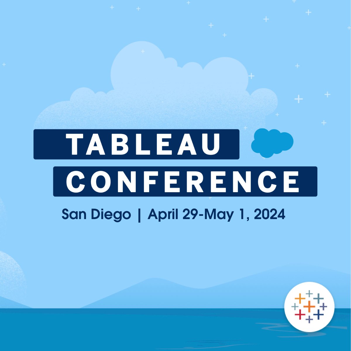 Save the data, #DataFam! Join us at Tableau Conference in San Diego on April 29-May 1, 2024.

Sign up to be the first to know the latest updates: tabsoft.co/3MC02LI

#Data24