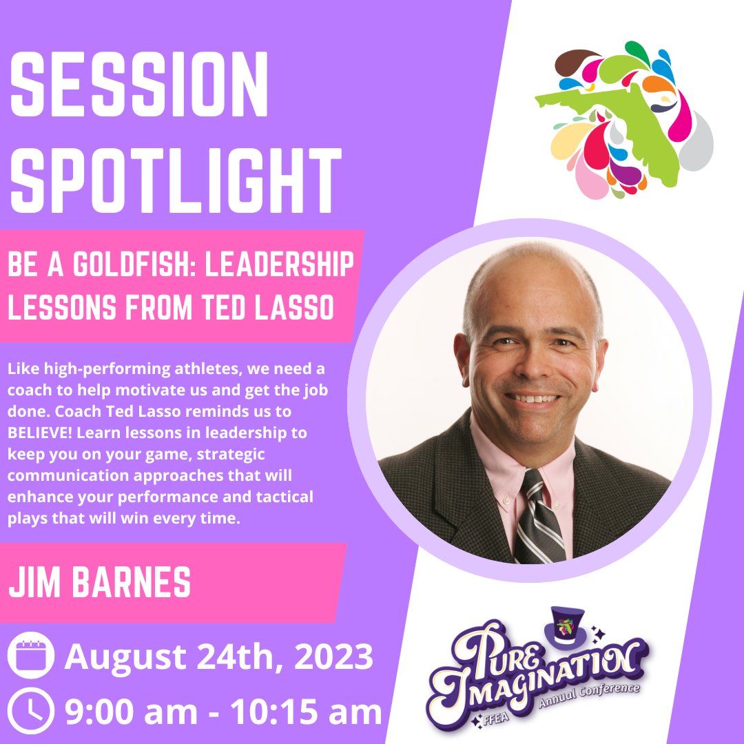 Ready to embrace the "Be a goldfish" mindset? Join us for a Ted Lasso-inspired personal and professional development session, where we learn to swim past our mistakes and keep our focus on the future!