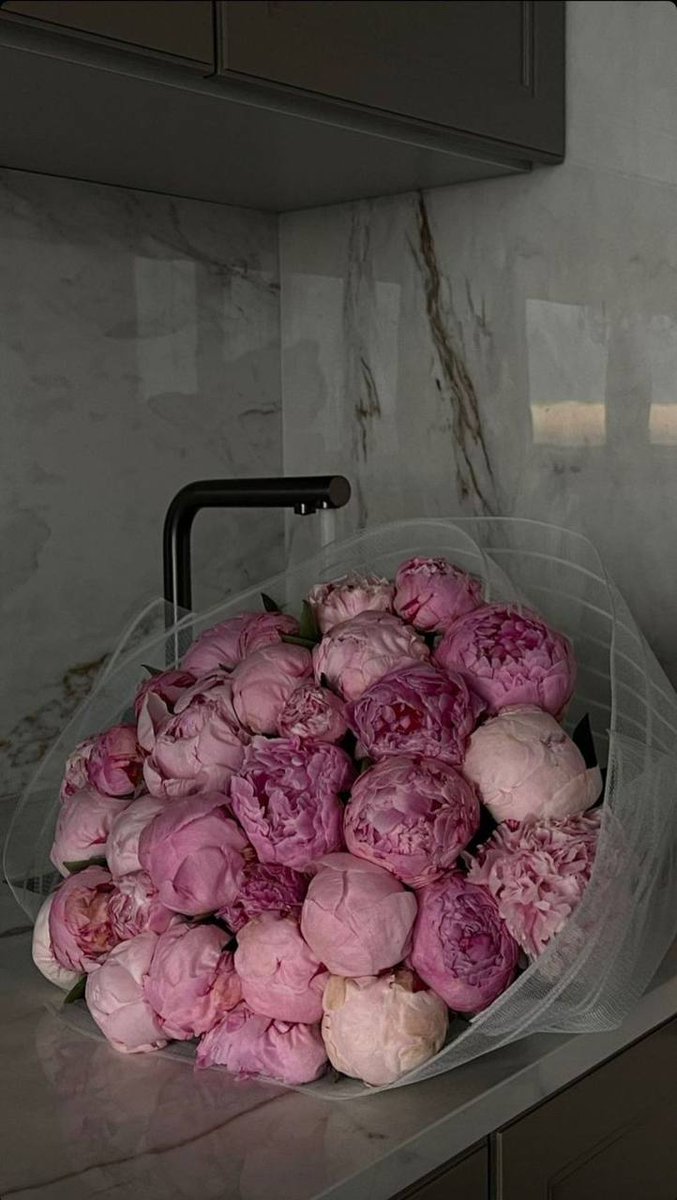 1Qafal's tweet photo. Pink peonies 💗 https://t.co/rnBHRFGYbd