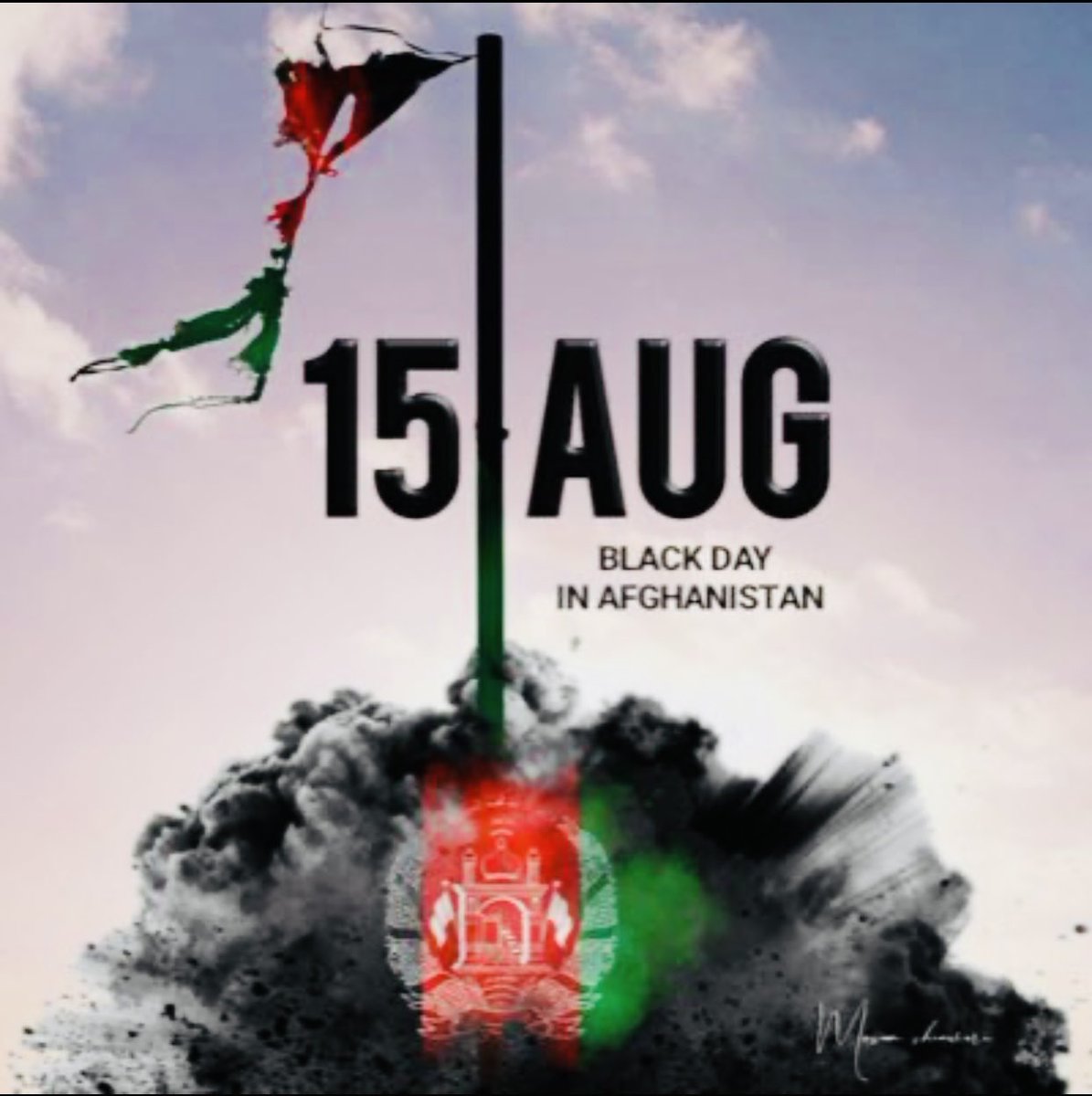 It’s been exactly 2 years now that we have lost our home to darkness, terror &amp; chaos

It’s been 2 years since Afghan girls have last seen their classrooms 
and 

it’s been 2 years that Afghans are paying the price of an international collective failure and their defeating silence