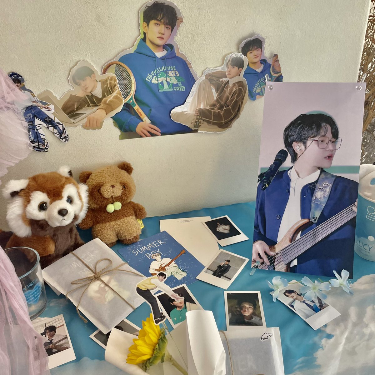 haewal_an's tweet photo. 🌻토끼풀꽃
원상이 생일파티에 초대장을 받으러 달려갔다가
예쁜 해바라기와 함께  
원상이가 담긴 다양한 순간들을 선물받고 돌아온 시간들이었다,,,💛

#다시_찾아온_원상이의_계절
#WON_MORE_SUMMER https://t.co/QNyyzDA3xR