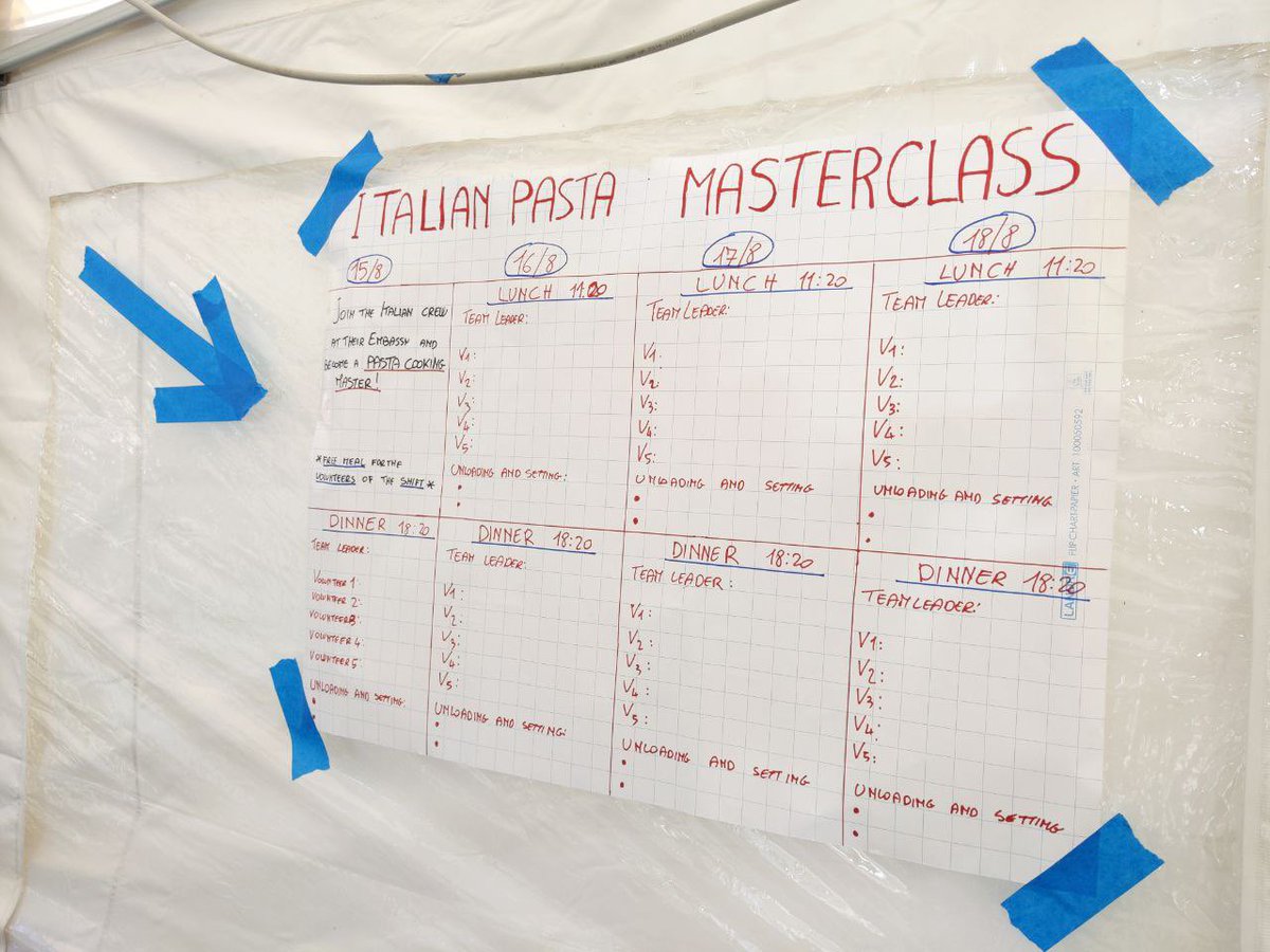 Volunteering call for Pasta Making at Italian Hacker Embassy are open!

Join us at #cccamp23 making pasta all together!

Subscribe to some shift!