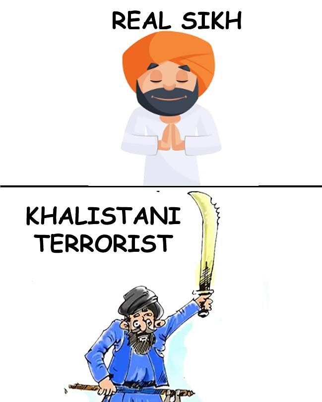 Be the protector and not the destroyer. Be #RealSikhs, the Sikh of our #Gurus. #NoKhalistan #SatnaamWaheguru