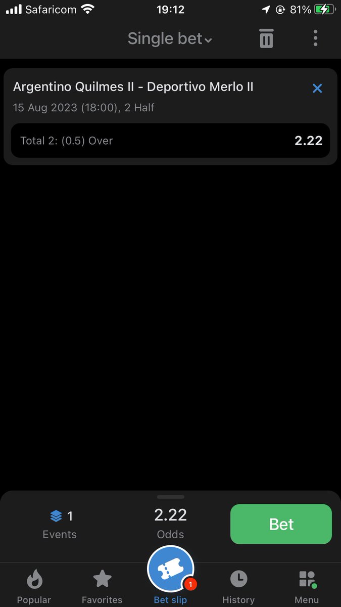 Clive67239125's tweet photo. Live bet 
2+odds 
#arg 
Team 2 over 0.5 ✅
#livebet 
Deal almost done 🧞‍♂️ https://t.co/09EYa7oKx4
