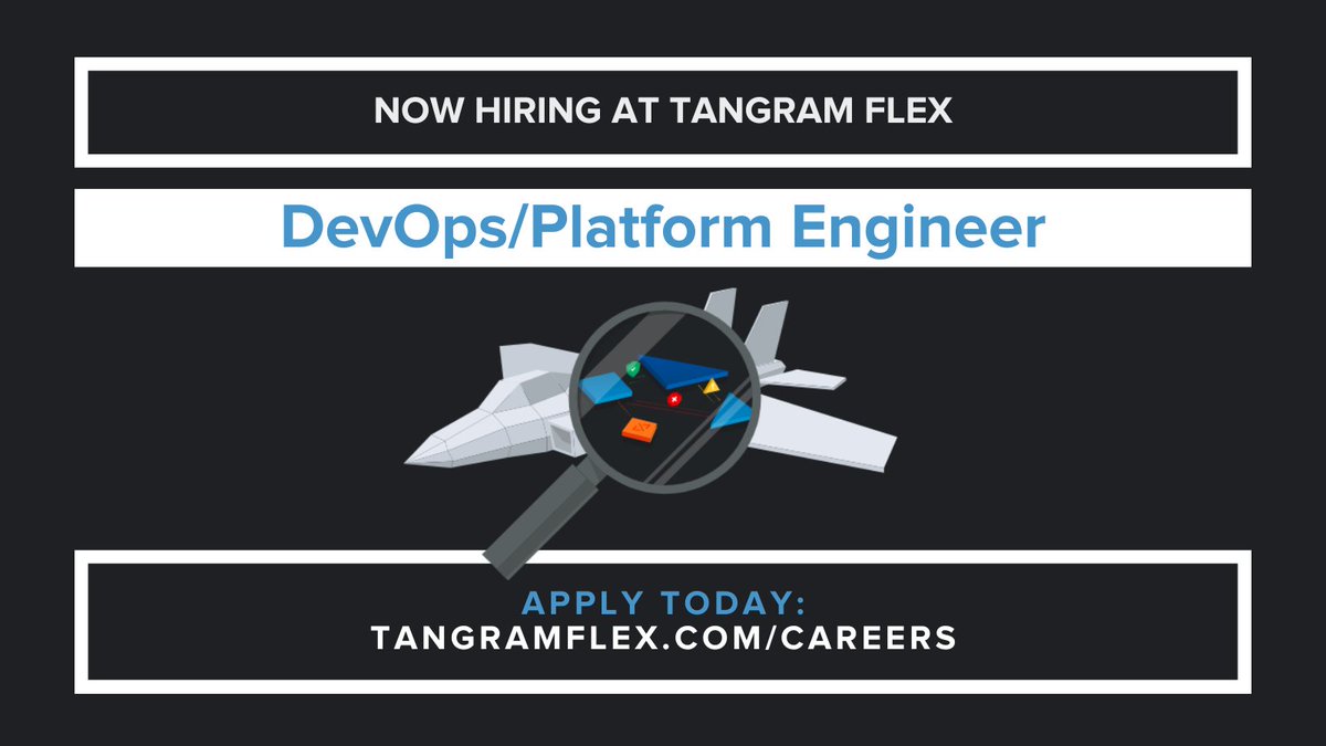 🚨 JOB ALERT 🚨 We're looking for a DevOps/Platform Engineer to provide support to our software development team leveraging DevOps best practices in a team-based environment by using Cloud-Native technologies to create and manage CI/CD pipelines...

APPLY hubs.li/Q01_3-850