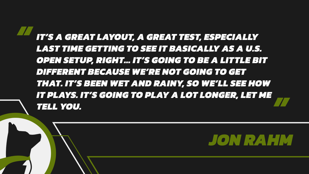 UnderdogGolf's tweet photo. Jon Rahm believes Olympia Fields will play a bit differently than when he won at -4 in 2020: https://t.co/1T0iwsEjgt