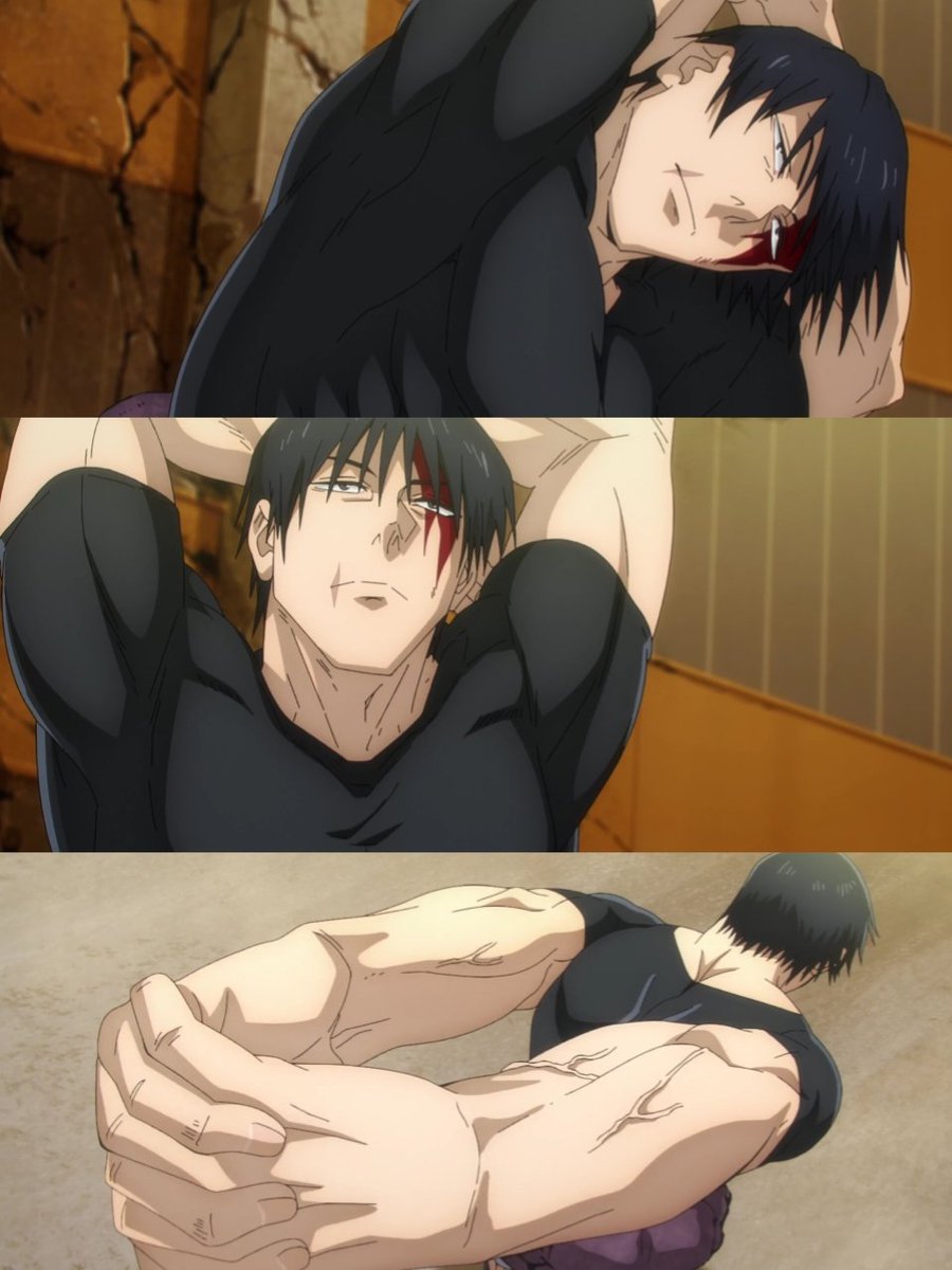 anime_shots's tweet photo. TOJI FUSHIGURO https://t.co/ndAkMwBjgL