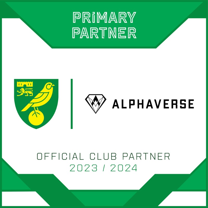 NorwichCityFC's tweet photo. We’re delighted to announce a partnership with Football at AlphaVerse 🤝
 
To celebrate, they are gifting 10 pairs of tickets to this Sunday’s match 🆚 Millwall 🤩

To win: 

Like and RT 🔁
Follow @FootballAlphaV 👈