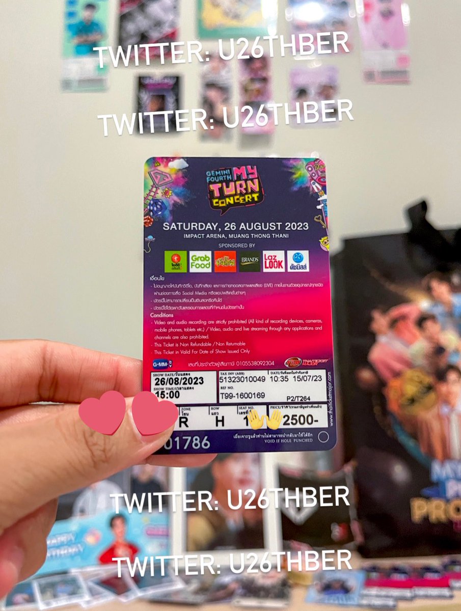 nverlyn7's tweet photo. 📣มาแล้วค้าบ!! แจกบัตรคอน 🔥#GeminiFourthConcert 1 ใบ
 📍บัตรวันเสาร์ 2,500 โซน R แถว H 📍

กติกาง่ายๆ👇🏻
•กดฟอลแอคนี้กับแอคหลัก @heygnplutoo 
•รีทวิต
•เมนชั่นบอกเหตุผลที่อยากไปคอน 🎸🎤
🌻สุ่มแจกวันที่ 22/08 ตอน 2 ทุ่ม 

*บัตรรับกับเราหน้างานเท่านั้น ไม่อนุญาตให้ขายต่อค่ะ* 🙇🏻‍♀️ https://t.co/Ddav60gUBQ