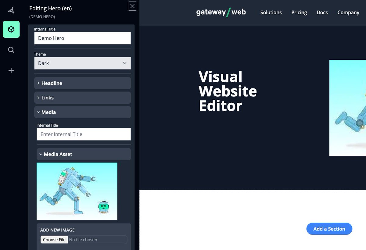 thegatewayweb's tweet image. We are accepting applications for our waitlist!

If you use a #HeadlessCMS and would be interested in using a visual editor fill out the form below (no spam, we promise)

DM us any questions

#startups

gatewayweb.io/contact