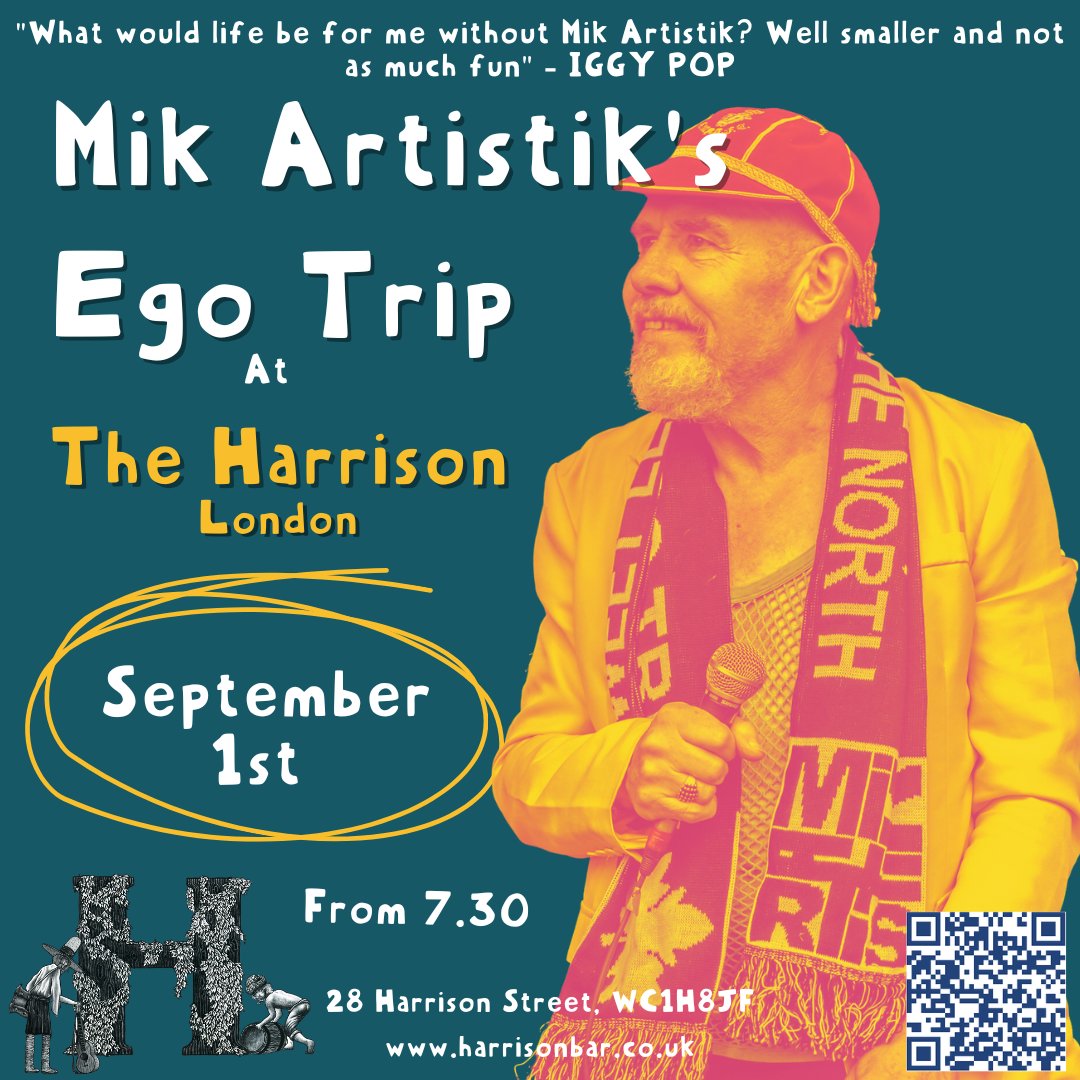 MIK ARTISTIK returns!!
For one night only!!
wegottickets.com/event/590458