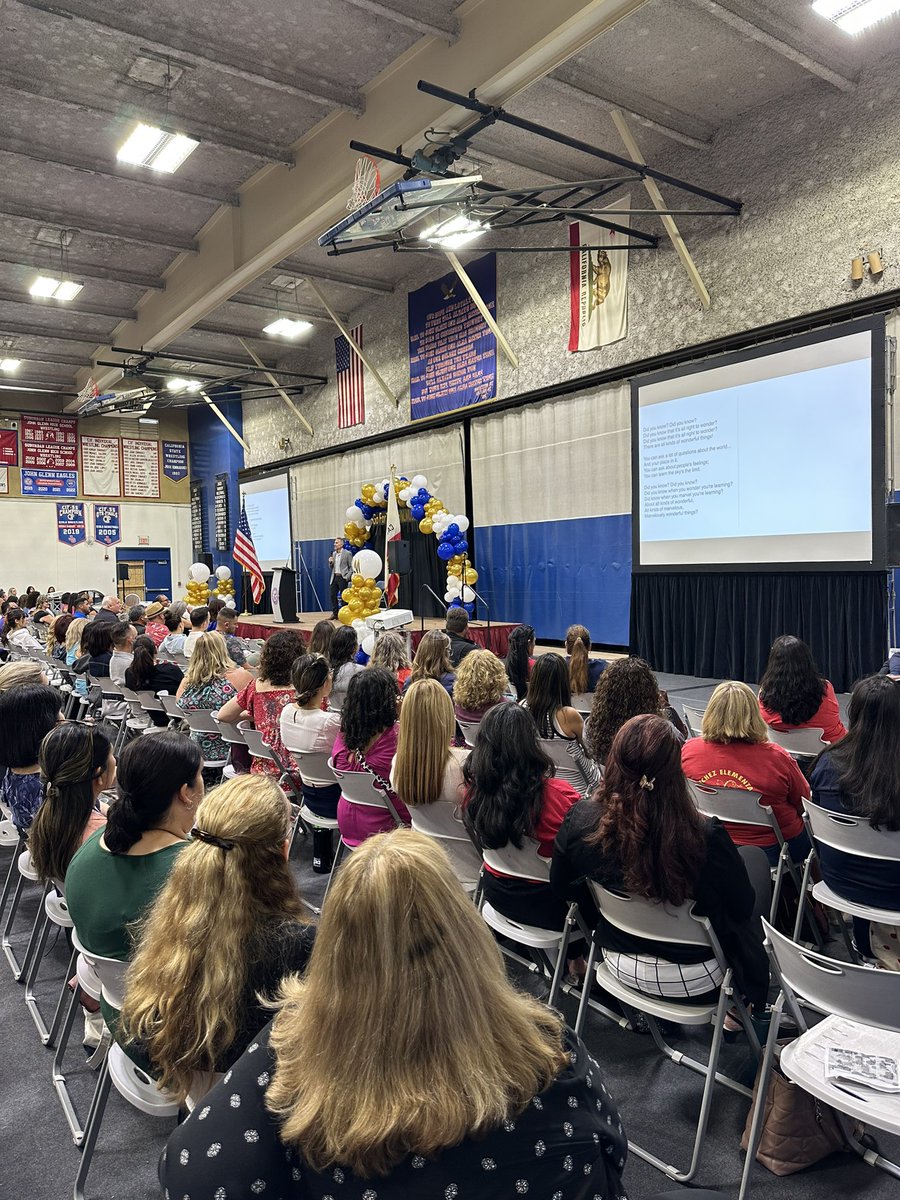 nlmusd's tweet photo. Our keynote speaker Ryan Rydzewski!
#NLMUnified #NLMOpeningDay https://t.co/0zrli8tYV0