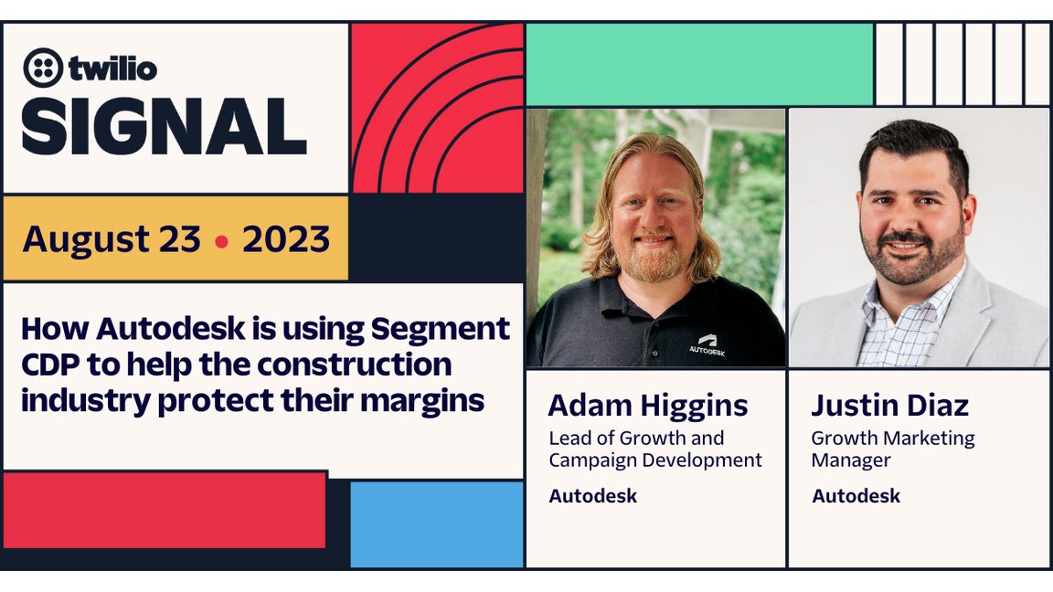 Coming up at #SIGNALConf: Learn how simple CDP fundamentals—like connecting data silos, tying into the data warehouse, and unifying customer profiles—unlocked a brand new profit center for Autodesk and let them add margin to an entire industry. Register ➡️ bit.ly/3QzVQQp