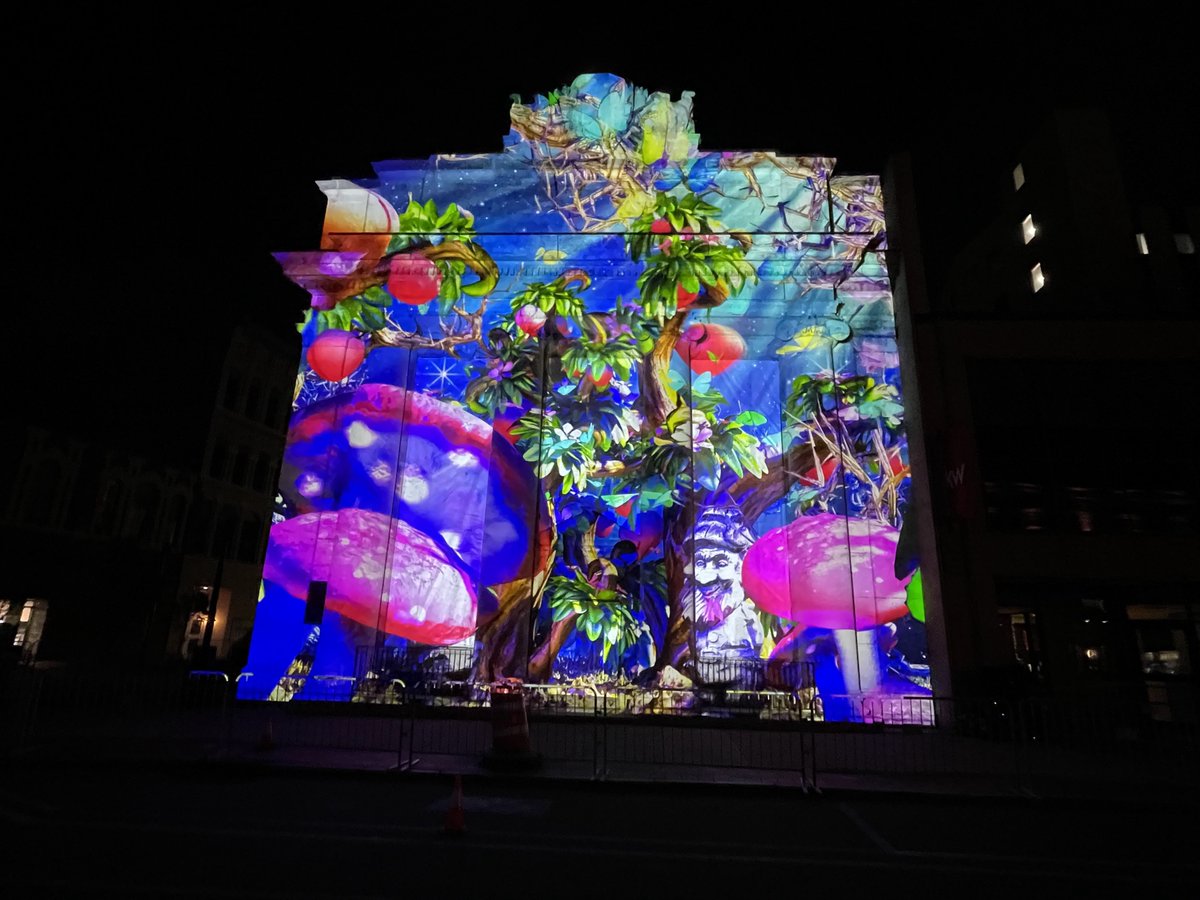 It's #AmericanArtistAppreicationMonth!🎨 There's nothing we love more than bringing artists' visions to life with our projection technology -- at @lumafestival and beyond! 🤩 bit.ly/3QEmZlb