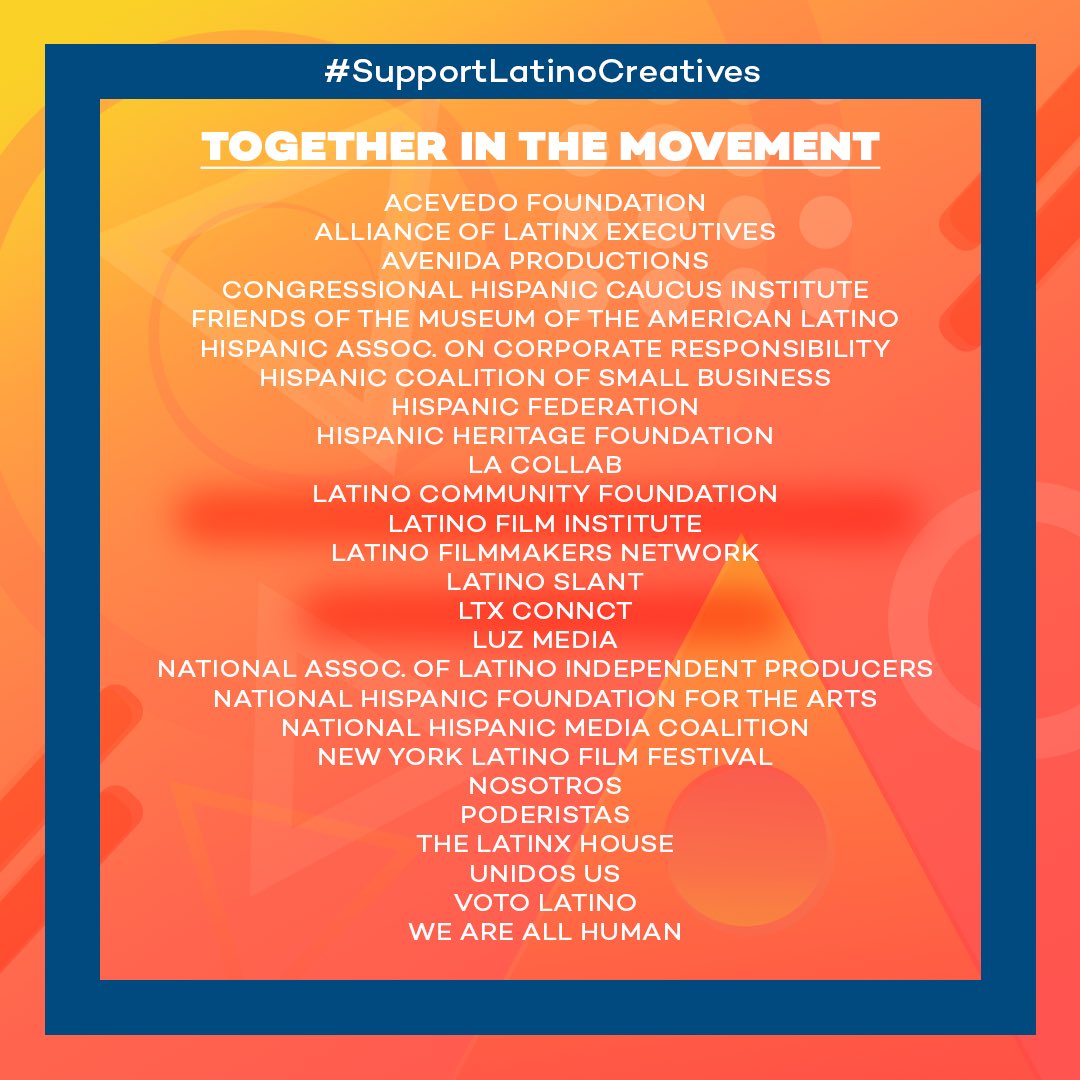 #SupportLatinoCreatives