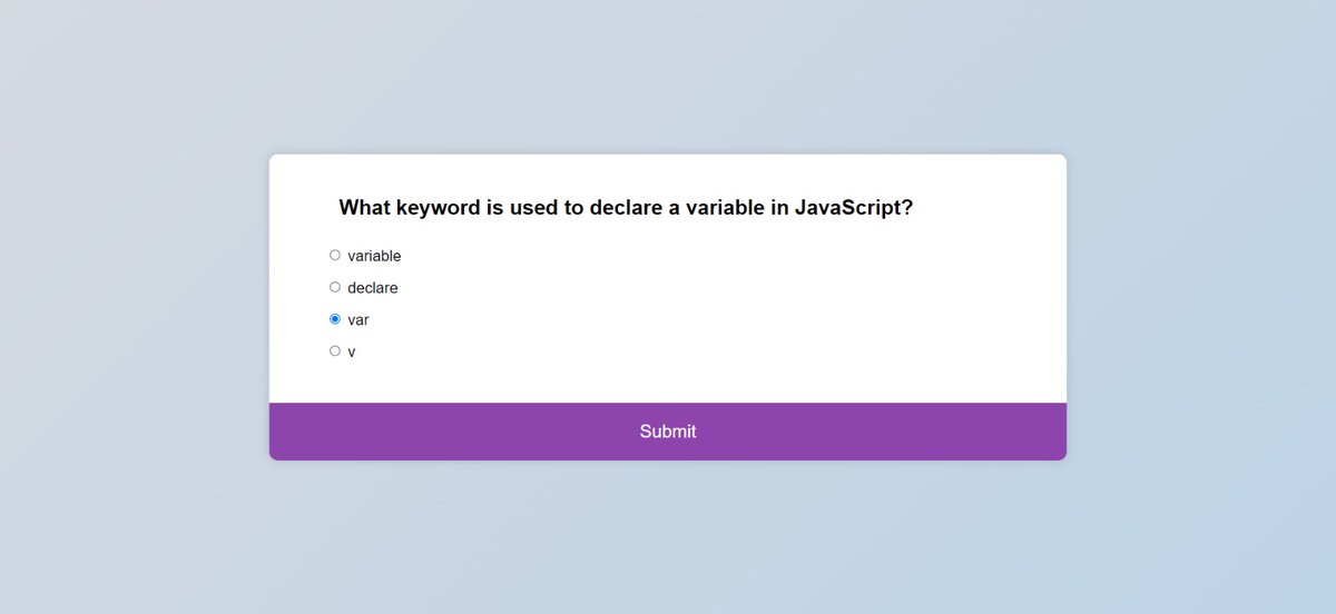 Sajith_Mohan_'s tweet image. 2/100 #100DaysOfCode 
#javascript 2/10 : creating Quiz App.
#happycoding
#programming #HTML #css