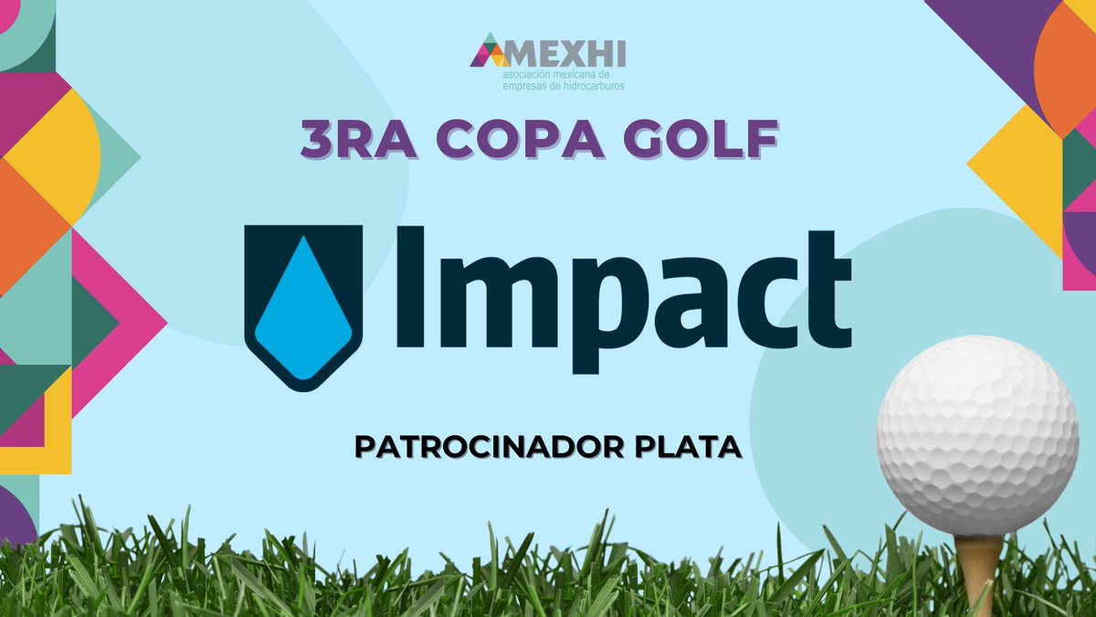 #AMEXHI agradece a <a href="/ImpactFluid/">Impact Fluid Solutions</a> su participación como #PatrocinadorPlata de la 3ra #CopaGolfAMEXHI, nuestro torneo de golf a beneficencia⛳️
🗓️ 26 de octubre, 2023
📌 Club de Golf Los Encinos
¡Aún puedes registrarte!👉 bit.ly/3HfD4Xc