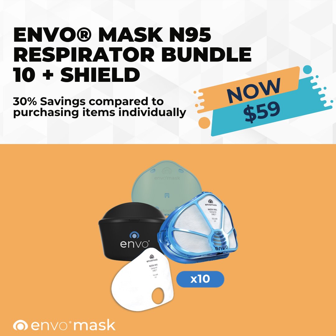 envomaskusa's tweet photo. 🔔NEW BUNDLE ALERT🔔

With up to 40% in savings, you do NOT want to miss these new bundles.

Head to https://t.co/91AJt4Amw8 to grab your bundle today.

#envo #envomask #bundles #newpricing #savings #N95 #respirator #staysafe https://t.co/sut0NLqPL8