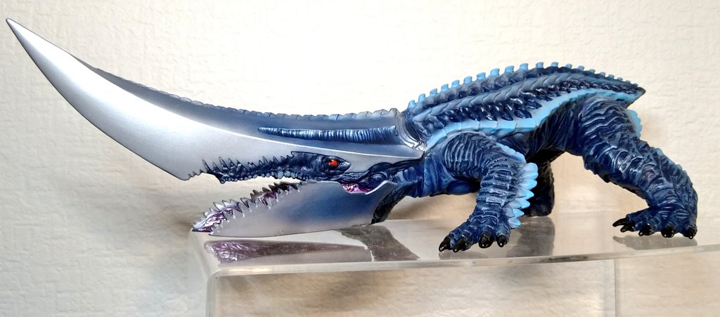 ムービーモンスターシリーズ ギロン（2023） リペイント 完成しました