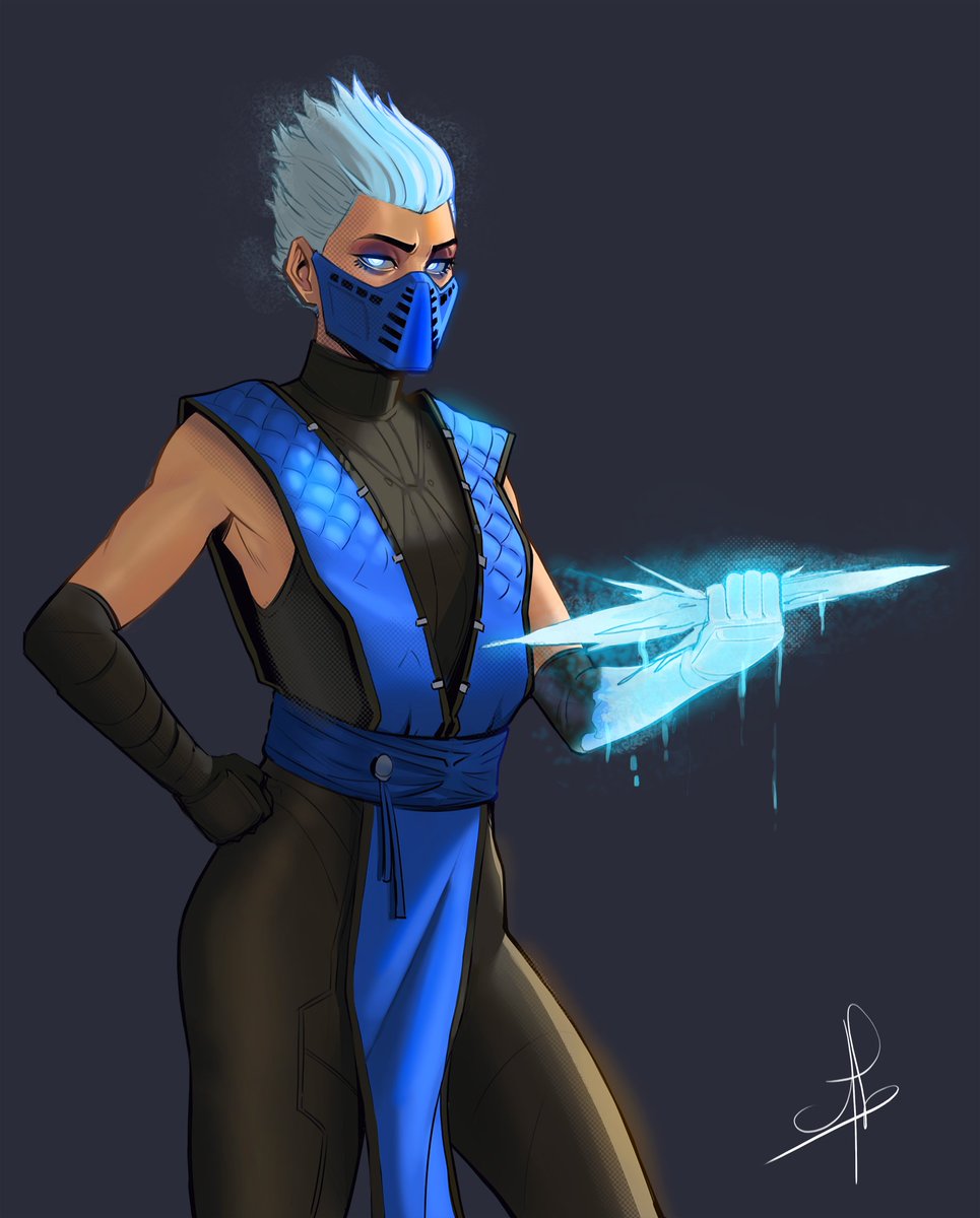 Frost Kameo Fan Art from the upkoming Mortal Kombat 1 ! 
Can't wait to play this game, it looks so fun ! Thank you <a href="/noobde/">Ed Boon</a>
#MortalKombat1 #MortalKombat #MortalKombat11 #digitalpainting