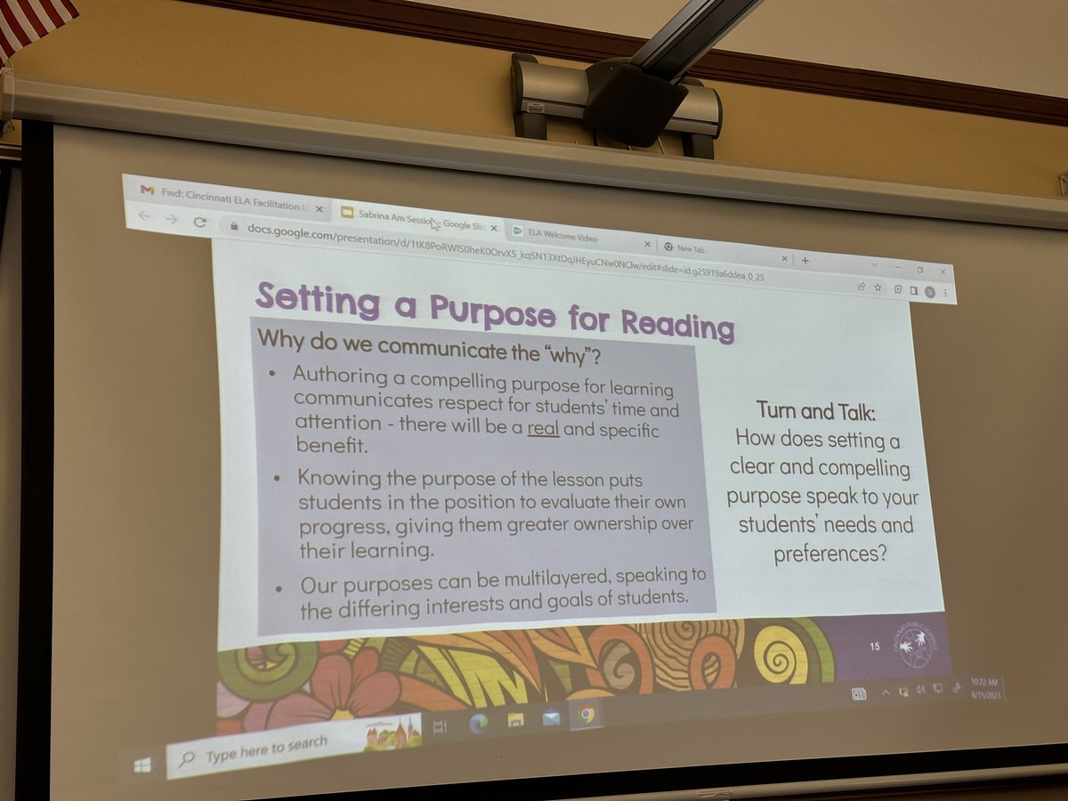 lsimmons1922's tweet photo. @IamCPS ELA teachers are engaged and present with @leadingeds Digging into Purpose and Questioning with Complex Text. They're practicing building a compelling and standards-based purpose for reading a text. #BePresent #cpsignite #iamCPSELA @esienicki @MsJSmithELA @pcocklin https://t.co/FxhW5O8JZL