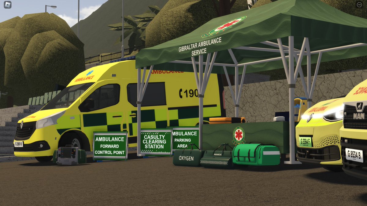 rbx_gas's tweet photo. Yesterday evening, the Gibraltar Ambulance Service attended the emergency job fair held at the Fire Station car park. A number of tools and vehicles we use on a daily basis were on display at the fair. https://t.co/0thjs3Mqhv