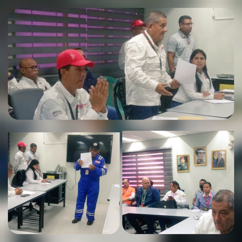 Con miras a fortalecer la conformación del Bloque Histórico de #Pequiven los #CPTT de Pralca realizan despliegue por las áreas para dar a conocer las 7 líneas de trabajo dadas por el Pdte. Nicolás Maduro
#InnovarParaCrecer 
<a href="/elguerrero9523/">José Miguel Guerrero</a> 
<a href="/cbolivariana/">Central Bolivariana CBST</a> 
<a href="/TellecheaRuiz/">Rafael Tellechea</a>