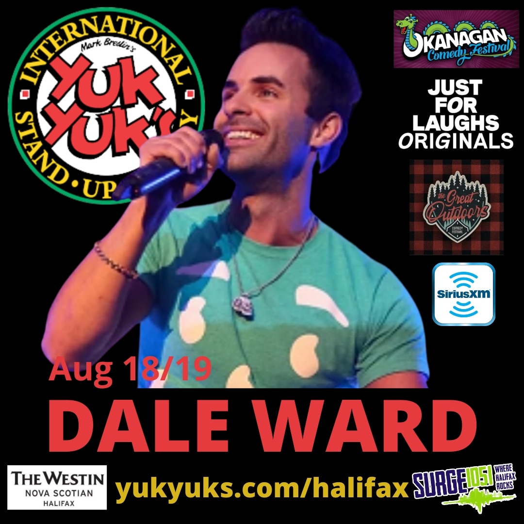 Yuk Yuk's Halifax (@halifaxyukyuks) on Twitter photo This weekend! The incredible <a href="/DaleTHWard/">Dale Ward</a> headlines, along with <a href="/ChrisHalef/">Chris Halef</a> and @adam_delorey!
<a href="/yukyuks/">Yuk Yuk's</a> <a href="/EconomyShoeShop/">Economy Shoe Shop</a>
yukyuks.com/halifax for tix! This weekend! The incredible <a href="/DaleTHWard/">Dale Ward</a> headlines, along with <a href="/ChrisHalef/">Chris Halef</a> and @adam_delorey!
<a href="/yukyuks/">Yuk Yuk's</a> <a href="/EconomyShoeShop/">Economy Shoe Shop</a>
yukyuks.com/halifax for tix!