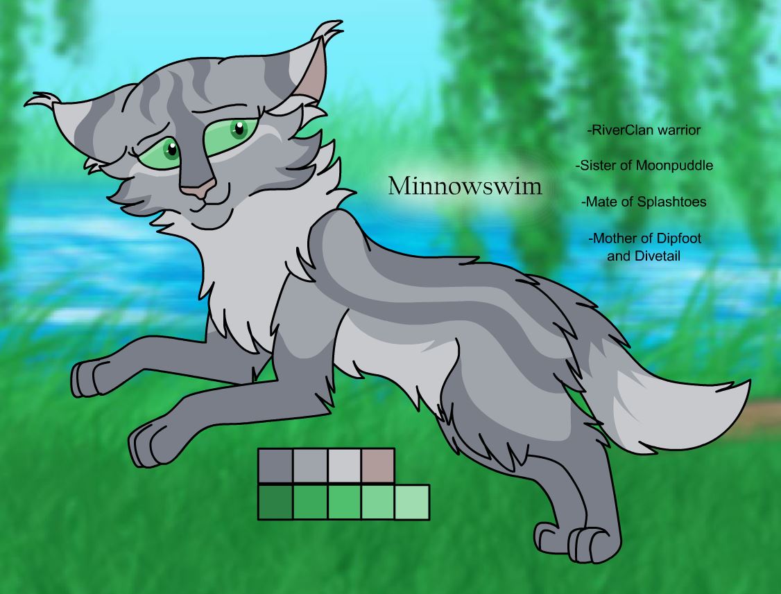 DawnMistCat's tweet photo. Warm up OC: Minnowswim!

She's Moonpuddle's sister
https://t.co/6tlIeGXyQf https://t.co/AEEBagVa1f