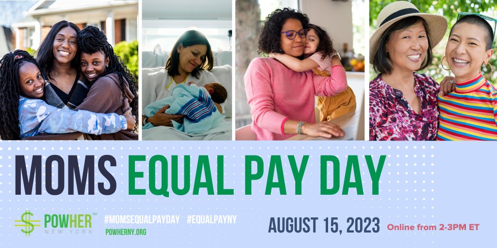 The cost of infant care forces a typical New York family to spend 22.1% of its income on child care for an infant. Without affordable childcare, how will mothers reach #equalpay? #MomsEqualPayDay #EqualPayNY