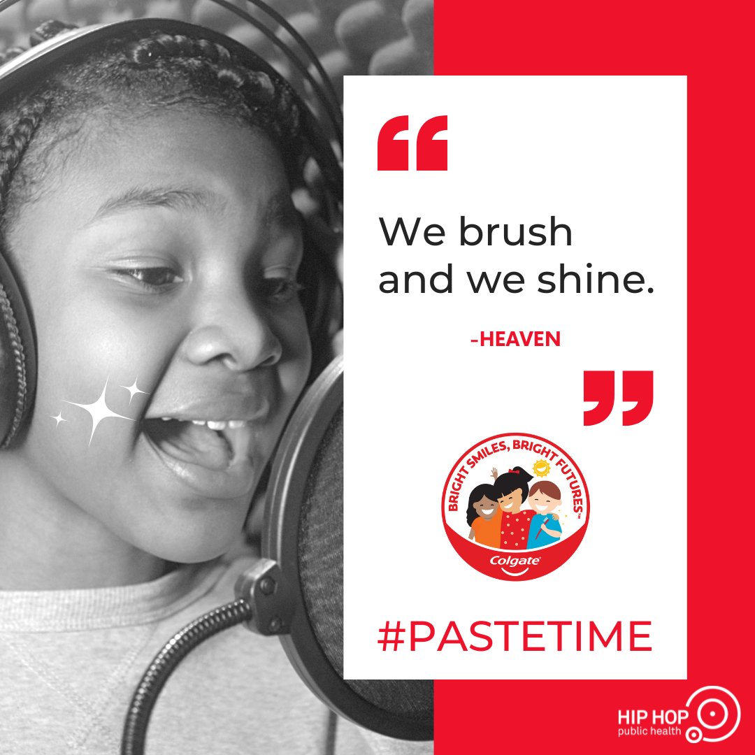 HHPHorg's tweet image. We partnered with @ColgateBSBF to inspire young people to care for their oral health. Brush along to the bilingual track "Paste Time," spreading hygiene awareness through music. Learn more in their bio.
Click the link to watch "Paste Time" 🎶🪥 facebook.com/hhphorg/videos…