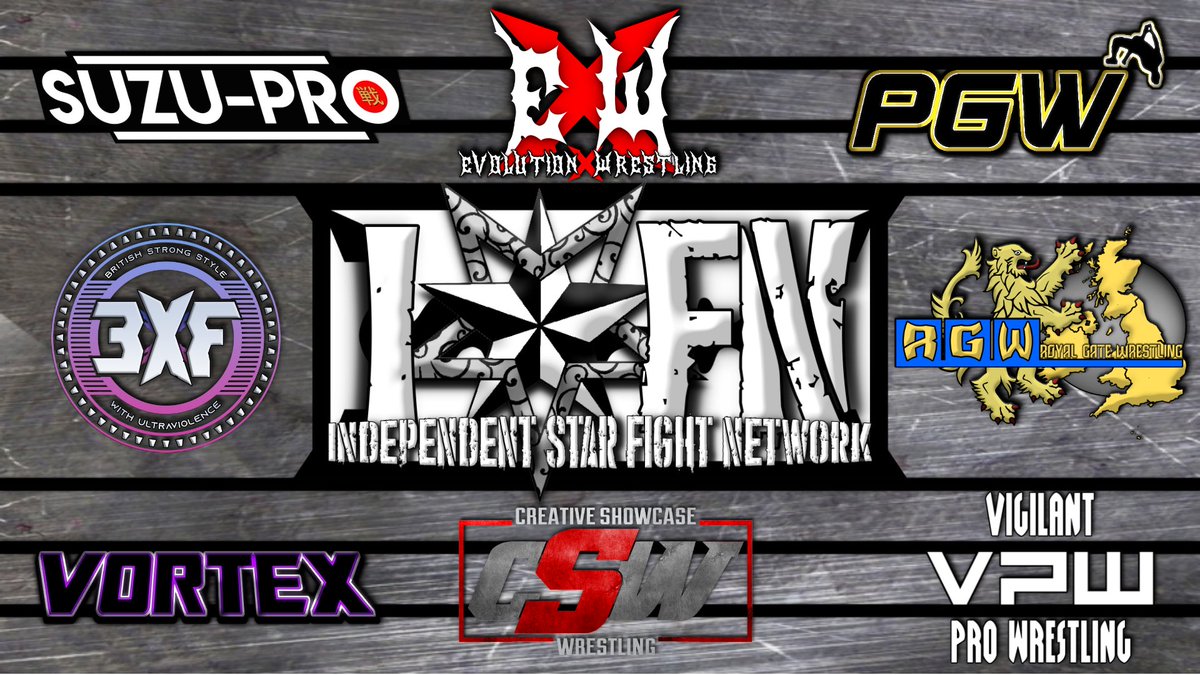 We welcome the final member under the ISFN Banner as Royal Gate Wrestling brings the traditional action from the United Kingdom into the Independent Star Fight Network