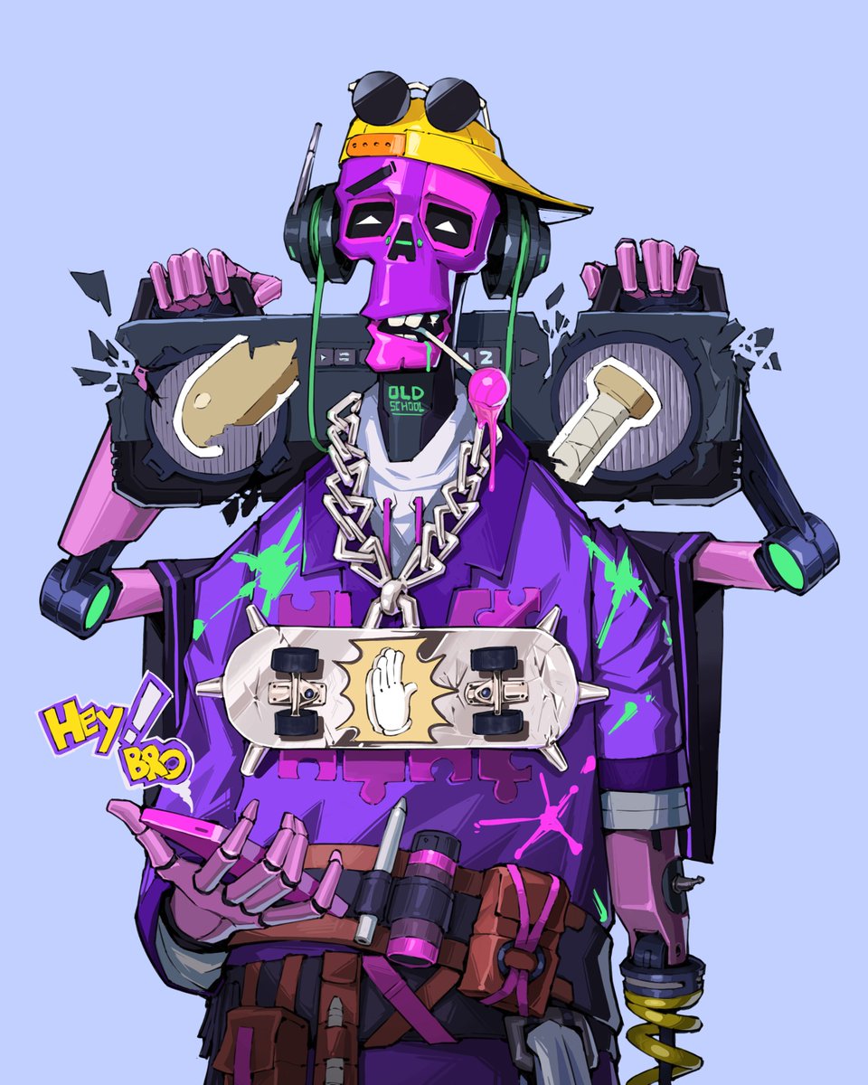 GM!!  ☕🙏💜
new drop!! 
🦾Big Bro🦾🍬
++The old school bot++

<a href="/exchgART/">Exchange Art</a>
Reserve​ price 1.00 ◎
exchange.art/single/3naoULD…
#solanaart #solanacommunity #SolanaNFT #solanacollectors