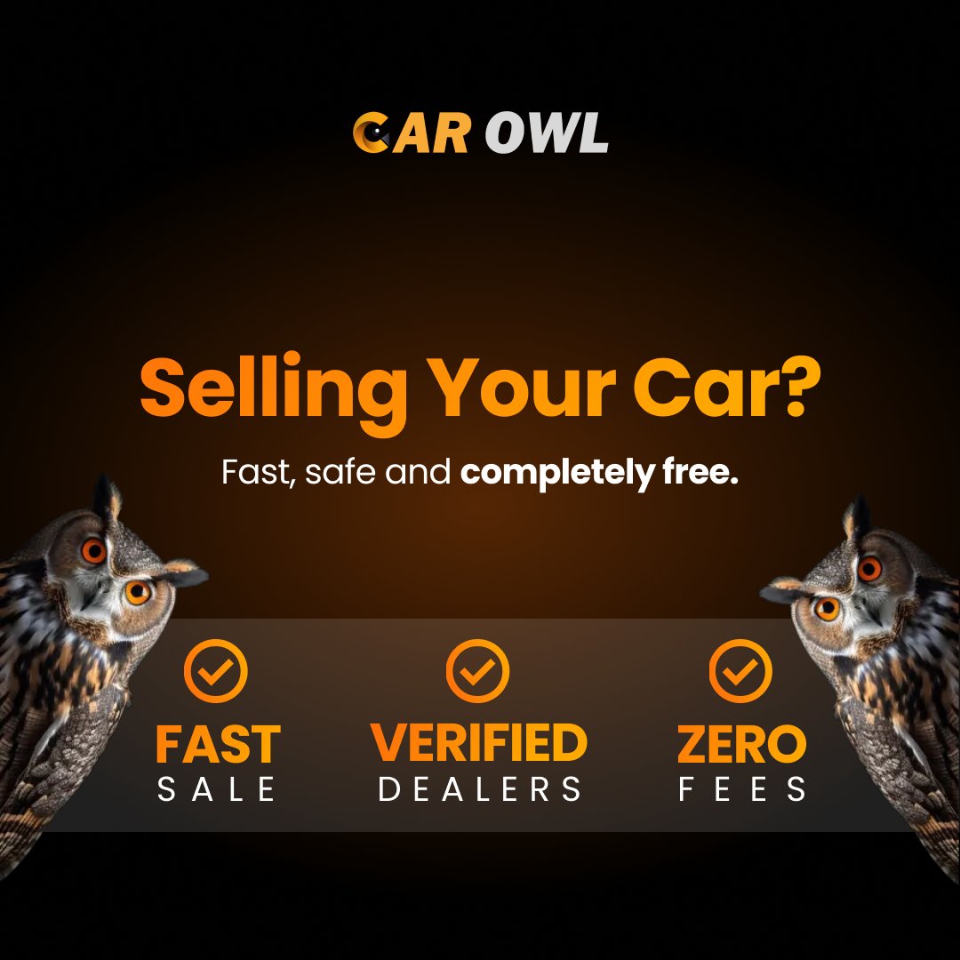 Looking to sell your car? 🚗 At Car Owl, we make it easy and stress-free. Connect with verified dealers, get fair offers, and enjoy a smooth selling process. Let's turn your #TuesdayVibe into a successful sale! 🦉🤝