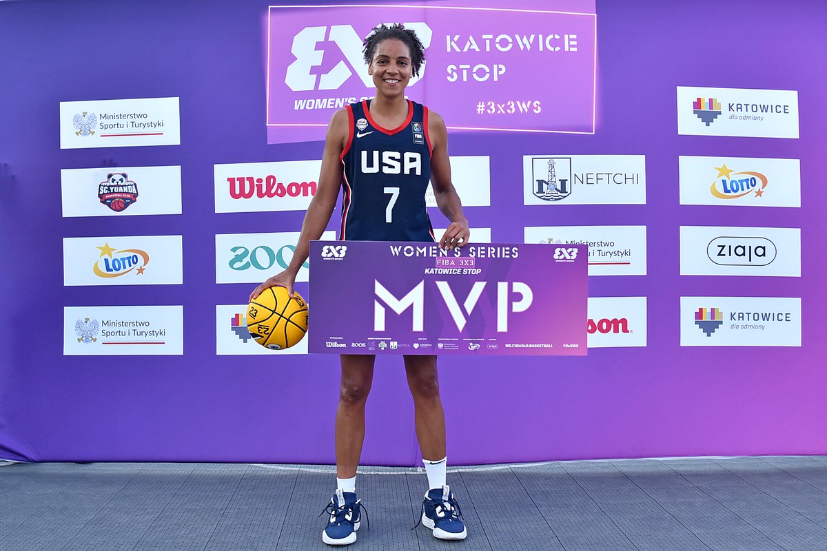 usab3x3's tweet photo. MVP C 👑🇺🇸

#3x3WSKatowice https://t.co/00hzf9QCfG