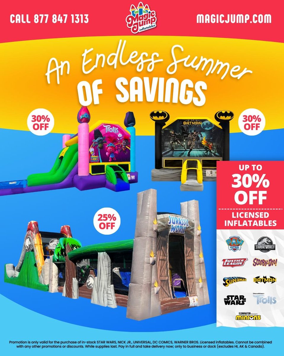 MagicJump's tweet image. Up to 30% OFF!