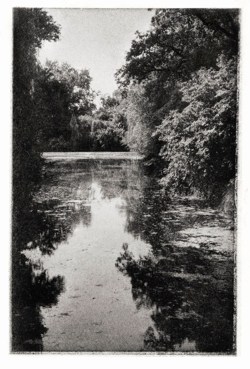 SidewayEye's tweet photo. #bromoil #tiergarten #Berlin https://t.co/xIkFS47hV7