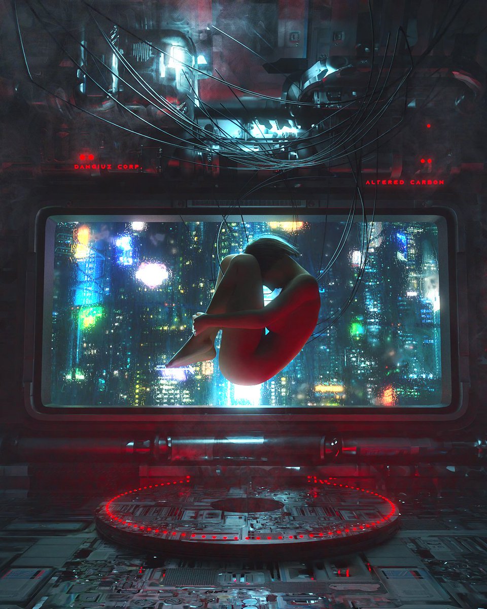 dangiuz's tweet photo. Cyberpunk: Artificial Birth (2020-2023) https://t.co/70ly5Q9wOJ