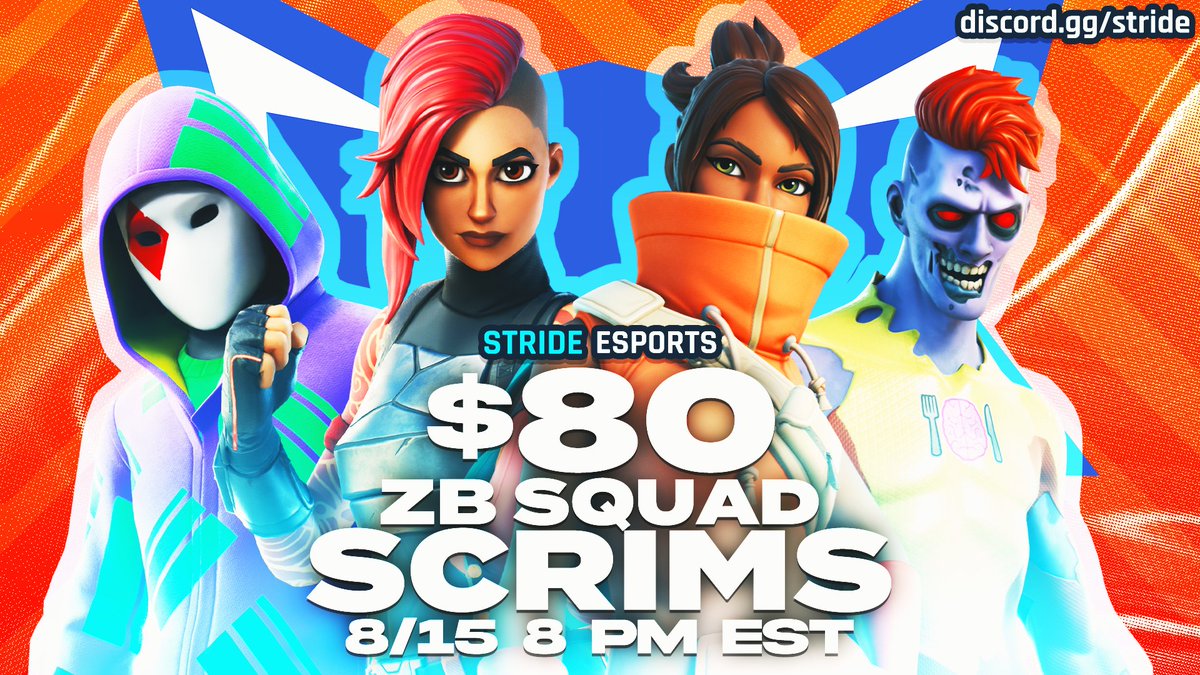 esports_stride's tweet photo. 🚨 ONE NIGHT ONLY- $80 SQUAD GAMES 🚨 

$20 per person, per win, ALL lobbies paid out. You know the drill. See ya in there👇 
🔗 https://t.co/CS8rN0M0PO https://t.co/NRQvjOqL0O