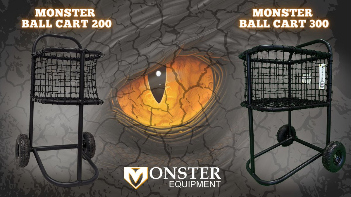 🚨 Stay Posted! We will be announcing our next Monster Giveaway Winner soon!!! 🚨

Which 𝙈𝙊𝙉𝙎𝙏𝙀𝙍 𝘽𝘼𝙇𝙇 𝘾𝘼𝙍𝙏 is right for you?

They both have a LIFETIME WARRANTY, so really, it comes down to the volume you need. 

𝟐𝟎𝟎 𝐌𝐎𝐃𝐄𝐋: 150 ⚾  or 100 🥎. 
𝟑𝟎𝟎