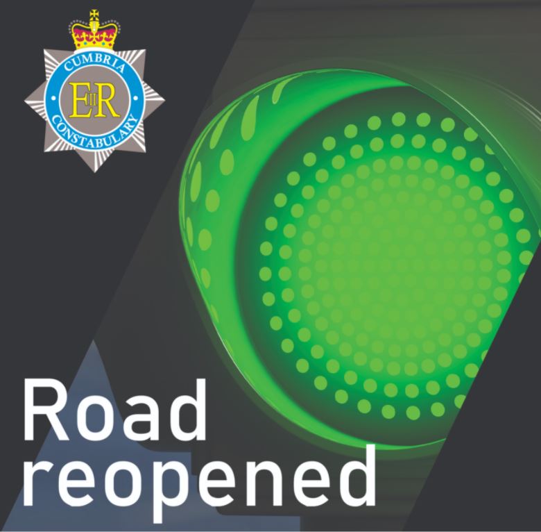 UPDATE - ROAD NOW RE-OPEN 

A6 BETWEEN SLEAGILL JUNCTION &amp; SHAP

Currently closed due to a 1 vehicle RTC

Emergency Services are at scene

Please avoid the area