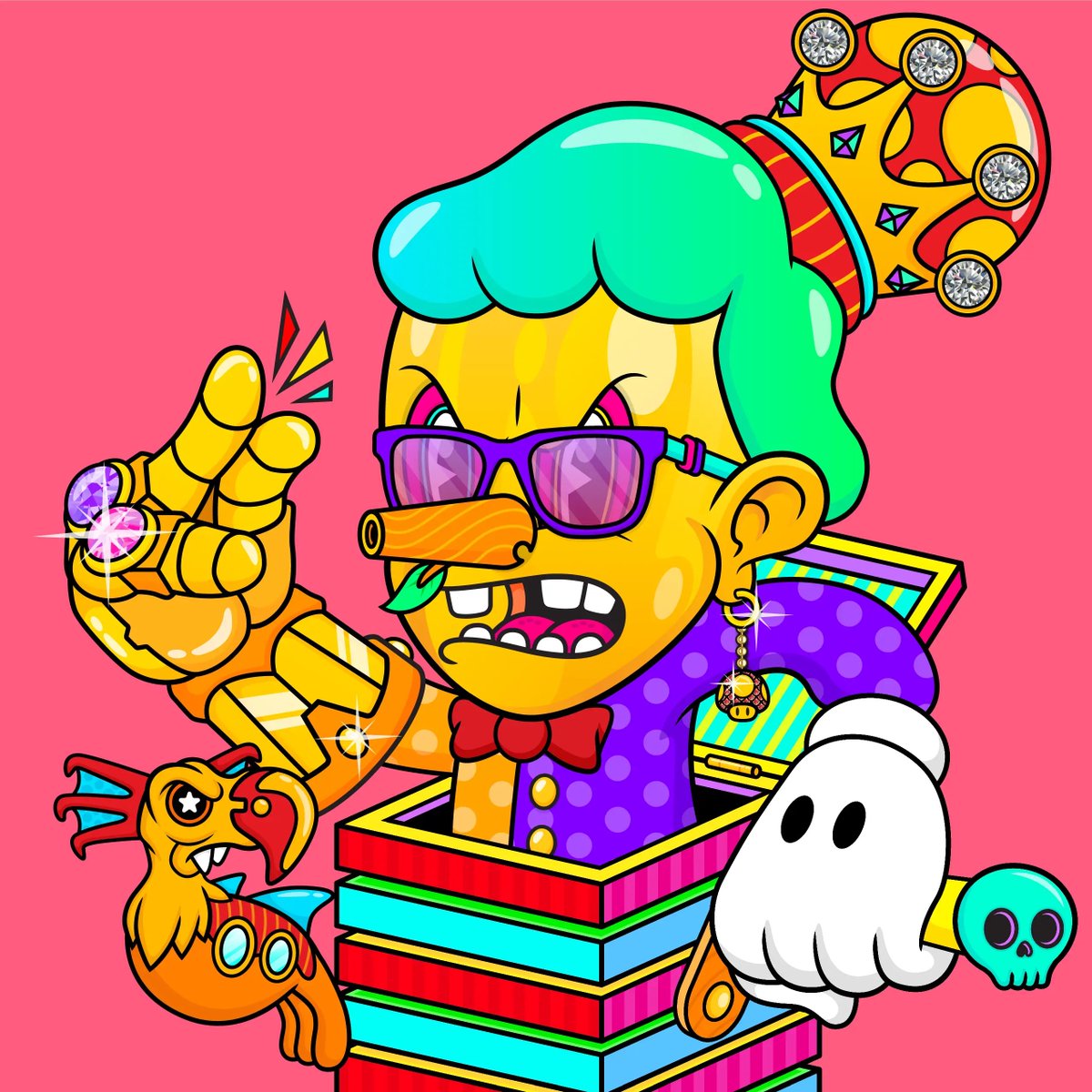 <a href="/vision_highest/">VH</a> <a href="/HellCatsNFT/">HellCats 🔴</a> <a href="/RivalBearNFT/">Rival Bears</a> <a href="/rekt_gang/">Rekt Gang</a> <a href="/rektdogs/">Rekt Dogs</a> <a href="/MetaVixensNFT/">MetaVixens 💎💜</a> <a href="/BrozoNFT/">BROZO</a> <a href="/DrillClubNFT/">DRILL CLUB</a> <a href="/IcedOutCoinFlip/">Iced Out Coin Flip</a> <a href="/MNFSTLabs/">MNFST UNIVERSE</a> <a href="/SpaceSkellies/">✰𝕊𝕡𝕒𝕔𝕖 𝕊𝕜𝕖𝕝𝕝𝕚𝕖𝕤✰</a> Pretty confident we have given more to the #POLYGON chain than most so far in a matter weeks with over 300 nfts 🧹 of other projects to help them grow. 

Time to recognise and get Cranked✊