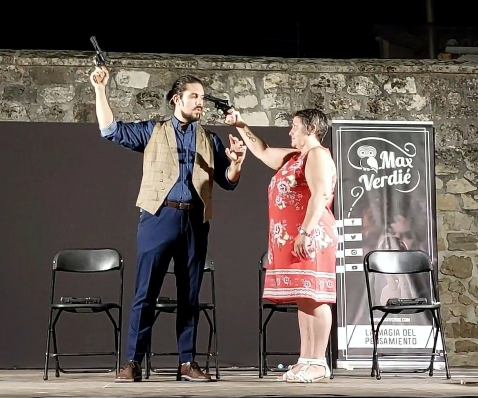 🎭🧠 El sábado nos visitó el mentalista e hipnotizador <a href="/maxverdie/">MaxVerdié</a>,  ganador del 1er. Premio Nacional de Mentalismo en 2019, que nos presentó un sensacional espectáculo
➕Info 👉 torrelaguna.es/mindplay-max-v…

Ayto #Torrelaguna #magia #mentalismo #hipnosis #VeranoCulturalTorrelaguna2023